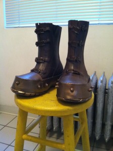 Boots Painted