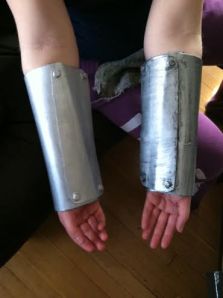 Weathered Arm Guards Bottom